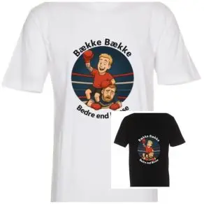 B&aelig;kke B&aelig;kke Bedre end Bimse t-shirten - Limited Edition - 